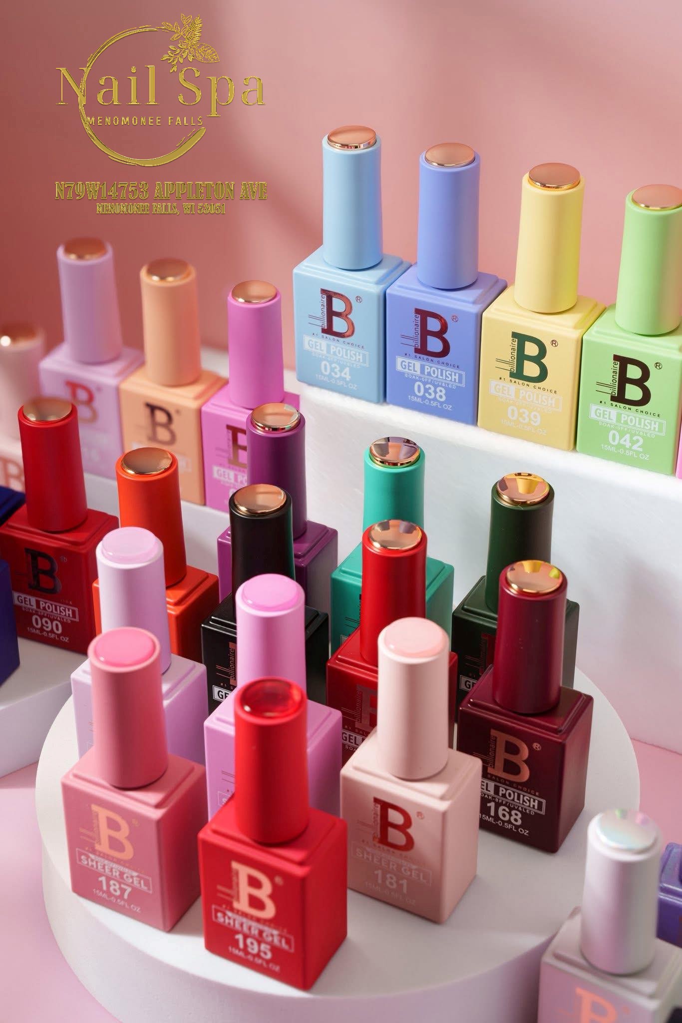 Nails & Spa Menomonee Falls, WI 53051
